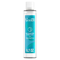 Gillette Venus primer limpieza facial: prepara la piel para dermaplaning y la deja suave.