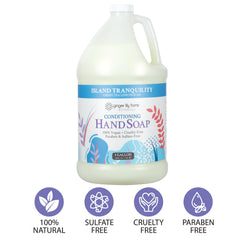 Ginger Lily Farms Botanicals Jabon Mano Sin Crueldad, certificado por PETA.
