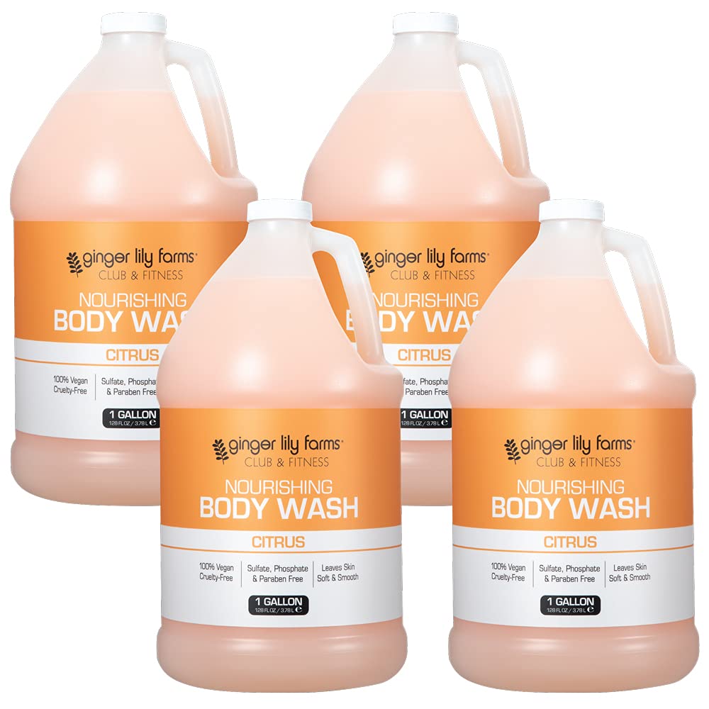 Ginger Lily Farms Club & Fitness fragancia cítrica para ducha refrescante