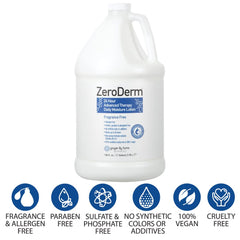 Ginger Lily Farms ZeroDerm para manos y cuerpo, hidratación duradera