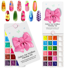 GJYUQHUA paleta-mezcla-gel-ombre: paleta de mezcla para lograr ombré suave.