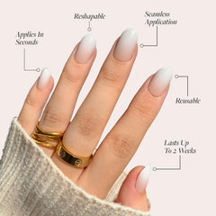 Glamnetic Creamer con 15 tallas para ajuste perfecto