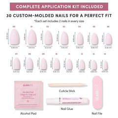 Glamnetic Sugar Doll adhesivo incluido para fijación rápida y segura.