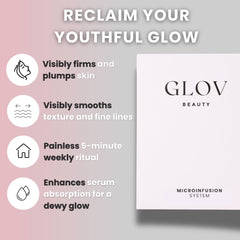 Glov Beauty ampollas suero 5ml para hidratación rápida de la piel.