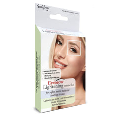 Godefroy crema aclaradora para cejas en conjunto de 2 aplicaciones, tono más suave.