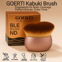 GOERTI aplicador para bronceado corporal y facial con cobertura rápida