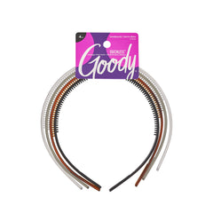 GOODY diadema Frost transparente para cabello: mantiene el peinado todo el día