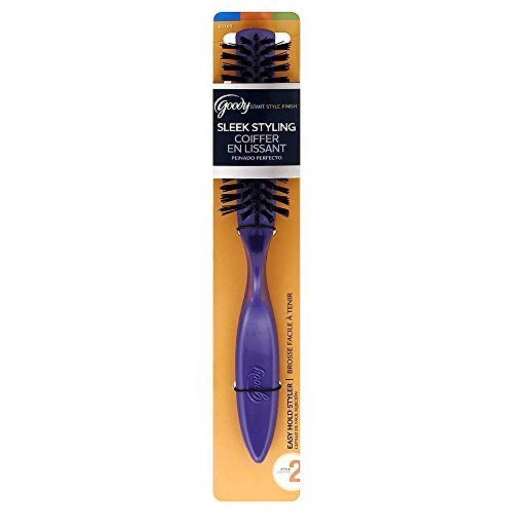 Cepillo GOODY con agarre de pulgar para peinar y desenredar con comodidad