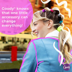 Goody Snap & Go Clips: acabado metalico que refleja la luz suavemente.