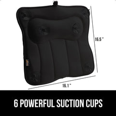 GORILLA GRIP sujecion con 6 ventosas potentes, agarre seguro.