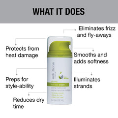 GREAT CLIPS Glossing Multi-Task Cream aporta brillo luminoso y suavidad.
