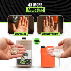 Grip Clean hidratación con aceites para manos suaves tras el lavado