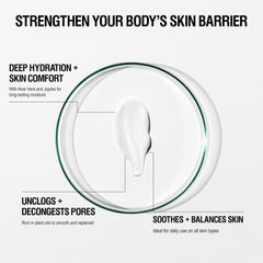 Grown Alchemist Hydra-Restore Día, textura suave visible, piel nutrida sin grasa.