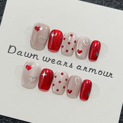 Guaccb diseño brillante y liso en uñas prensadas, ideal para salidas nocturnas