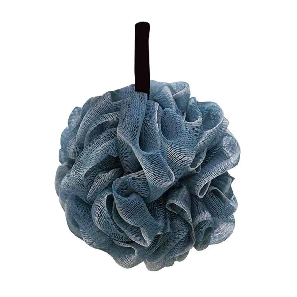 GXBTOPGO esponja de baño azul para exfoliar y generar espuma durante la ducha