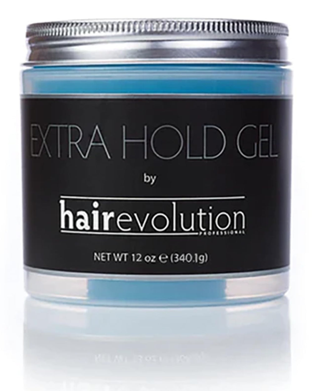 Hairevolution Gel Extra Hold en envase de 12 onzas para fijación duradera