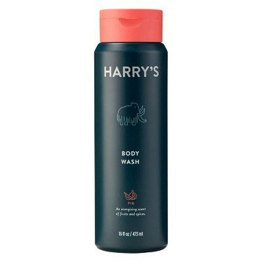 Harry's higo gel de ducha en botella, aroma fresco para uso diario.