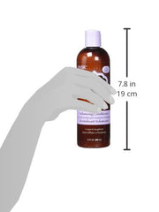 Acondicionador HASK para cabello voluminoso con brillo saludable y movimiento.