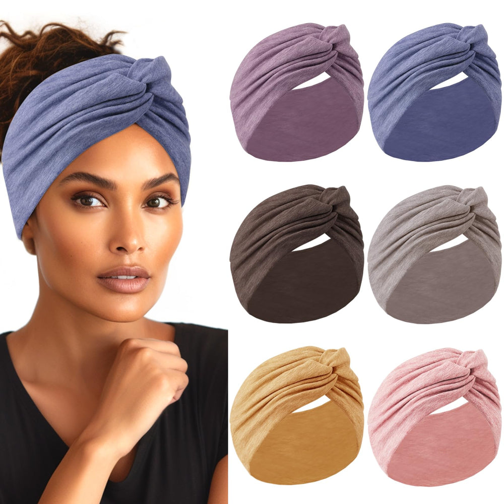 Diadema HAUHC extra ancha de 7 pulgadas, sujeción estable para deporte y uso diario.