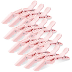 Pinzas aligator Havawish blush, empaque elegante para estilizar el cabello.