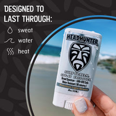 Protección resistente al agua de Headhunter Stick facial para playa