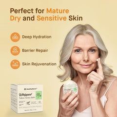 Textura esponjosa de HealthyDerm fundiéndose en la piel