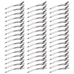 Pinza Hedume para cabello tipo pato con agujeros de 3,5 pulgadas, segura para peinado.