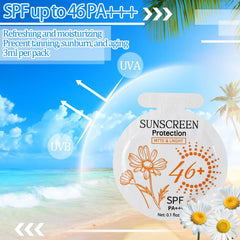 Heigble protector solar de textura gel, fácil absorción para uso diario.