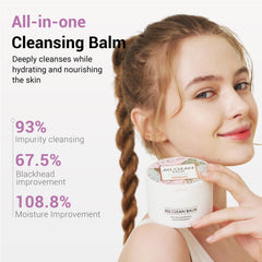 HEIMISH bálsamo limpiador retira maquillaje de ojos con delicadeza.