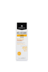 Heliocare 360 Gel Bronce SPF50, textura ligera para acabado natural.