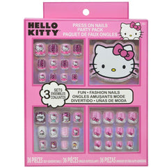Hello Kitty uñas pegables 36 para manicura rápida y divertida