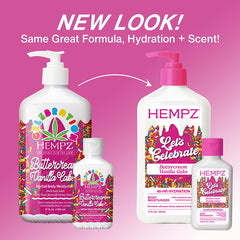 Hempz Crema Corporal con aceite de canamo para piel nutrida.
