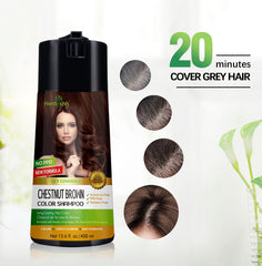 Botella de Herbishh, aceite de oliva para cabello suave y con cuerpo.