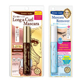 Heroine Make Mascara marrón impermeable, envase resistente para look duradero