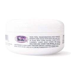 Hicks Total Transformations Edges: primer plano de bordes suaves para un look definido