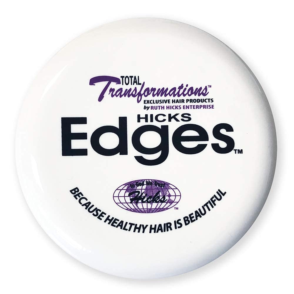 Hicks Total Transformations Edges: botella; fijación suave y brillo natural