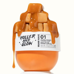 Aplicación suave de Holler y Glow Miami Wave sobre la piel.