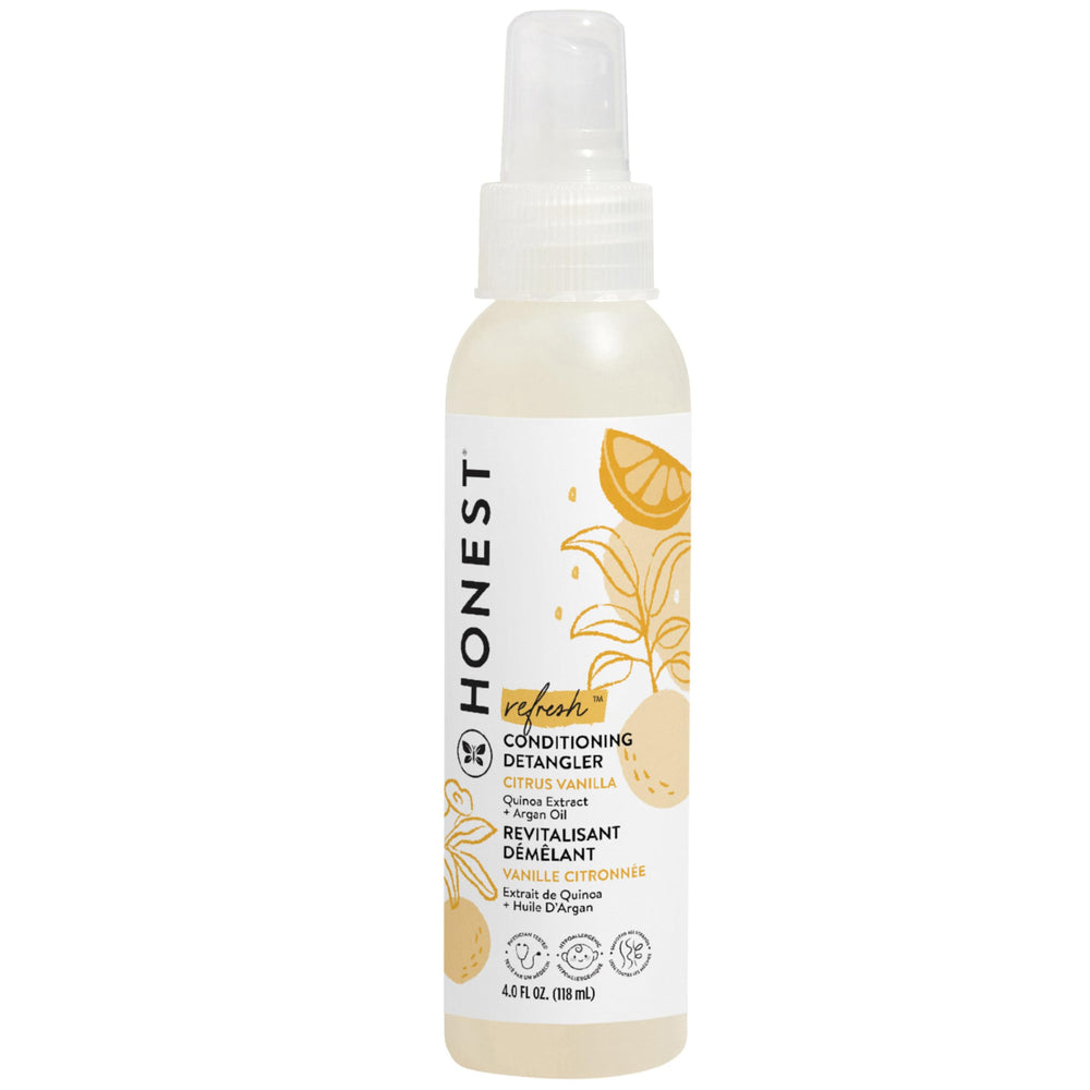 The Honest Company Desenredante para cabello sin lágrimas desenreda suavemente.