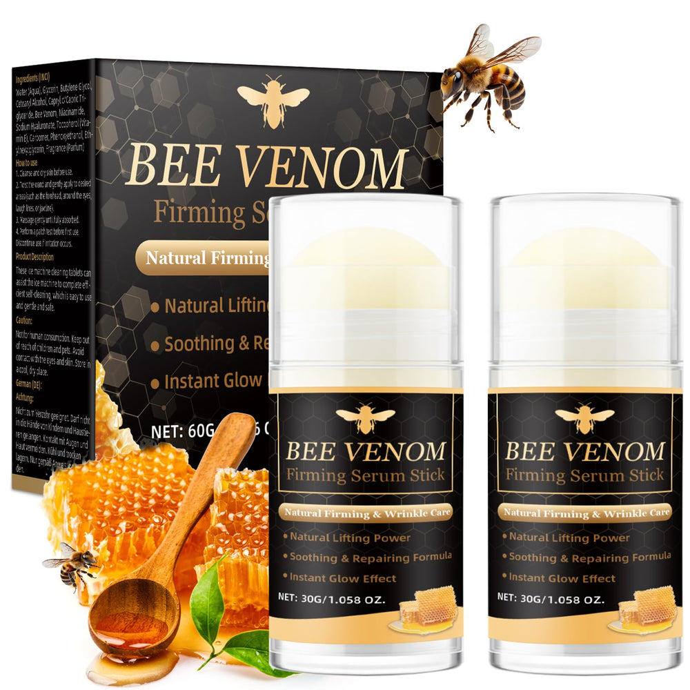 HORSEFISH TOOL Serum Stick con veneno de abeja para aplicación precisa en el rostro.