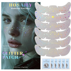 Parches freckle holográficos de HOSAILY para un look brillante en la piel
