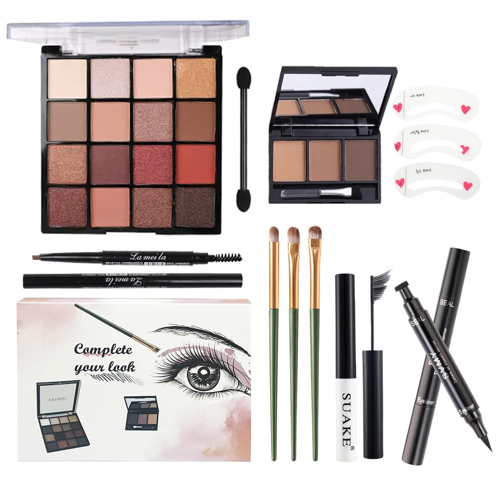 HOTMAIG Paleta 16 sombras en tonos naturales para looks cotidianos
