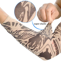 HOVEOX funda de brazo con calaveras, look real para uso diario.