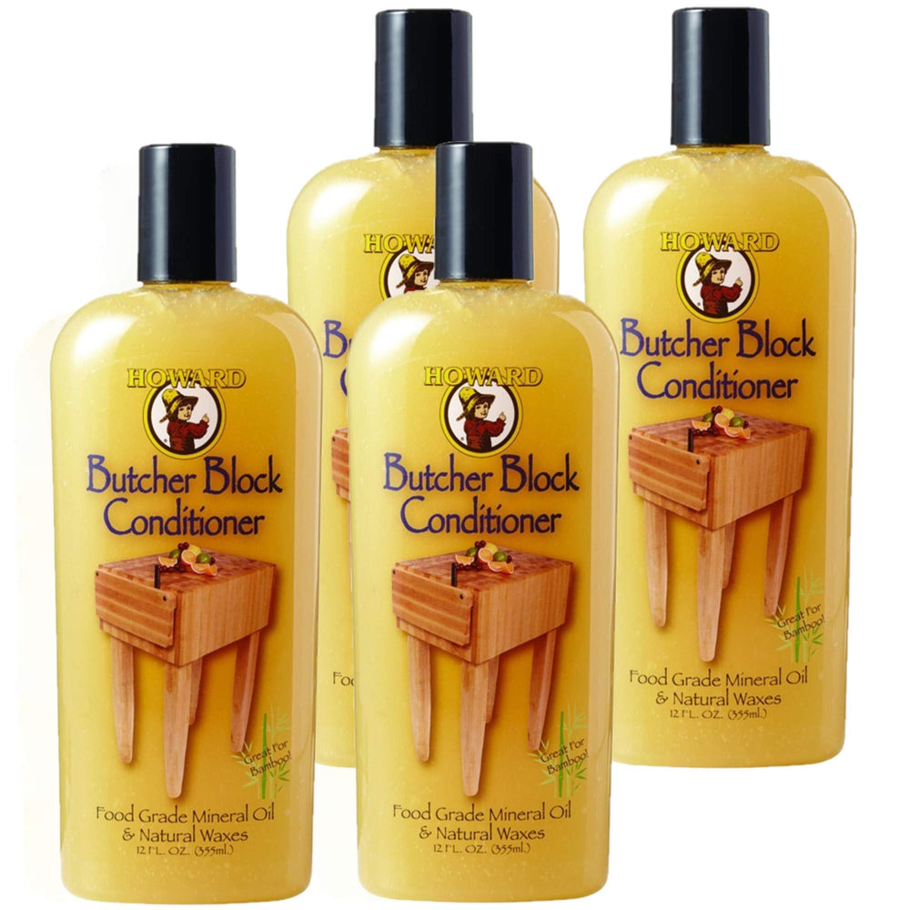 Howard BBC012 condicionador para tablas de cortar, botella lista para acondicionar madera.