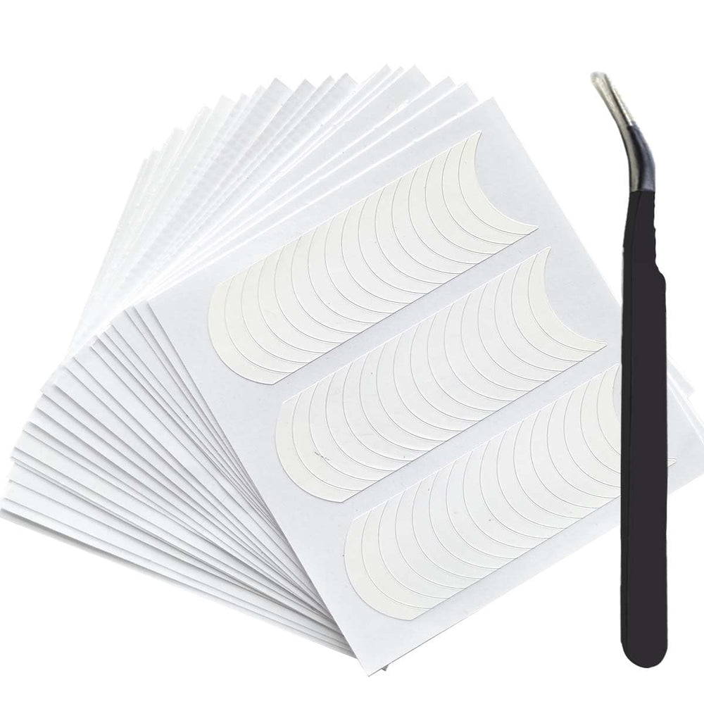 HPYFOI tiras francesas con lunas, diseño elegante para uñas naturales o artificiales.