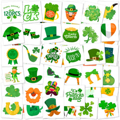 Tatuajes HSHFAMIIY con tréboles para un look festivo y duradero