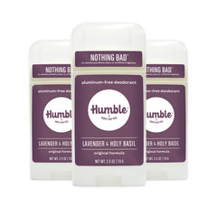 Desodorante Humble Brands Original sin aluminio en formato stick para uso diario.