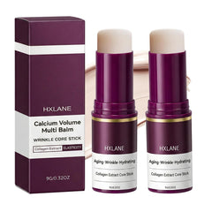 HXLANE Bálsamo Multi-Calcio aplicado en ojos para hidratación suave.