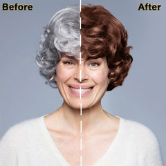 IIIMEIDU Tinte 3 en 1 color café profundo cubre canas de forma uniforme.