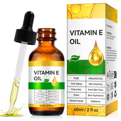 IKZEE Vitamina E: aceite facial en frasco para hidratación profunda de la piel