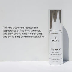 Péptidos clave en IMAGE Skincare The Max Stem Cell Eye Creme para un aspecto suave.